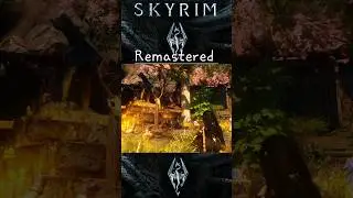 skyrim next gen re-modled Orc camps #skyrim #bethesda #gaming #gamer
