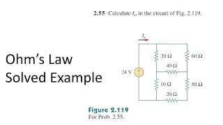 Example 2 on Ohm's Law عربي