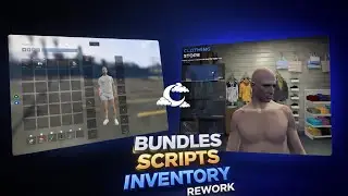 BUNDLE OX_INVENTORY REWORK (Clothing + Ox_inventory) FiveM Script By SK SHOP