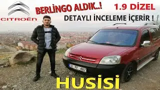Yeni Aracımız CITROËN BERLİNGO 2003 MODEL HUSUSİ 1.9 D - DETAYLI İNCELEME - Erdoğan ALYÜZ