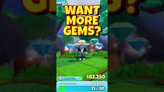 How to Farm Gems FAST in ROBLOX SHOVEL SIMULATOR #shorts