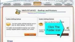 How To Back Up And Restore System Setting