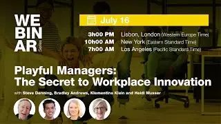 Playful Managers: The Secret to Workplace Innovation