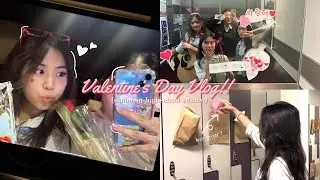 CONFESSING TO MY CRUSH!!! (senior valentine vlog) 💌 🎀