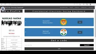 Online Voting System | Python Django Project