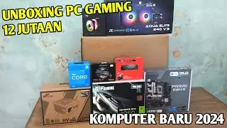 Unboxing Rakitan PC 12 jutaan Intel i5 Gen 12 & VGA RTX 4060