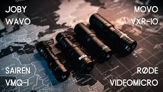4 Budget Mics For YouTube Compared // VideoMicro, VXR-10, WAVO, VMQ-1