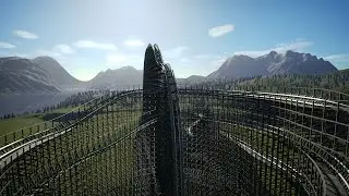 Rusty Oaks Roller Coaster POV - Planet Coaster