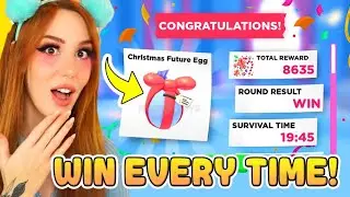 HOW TO BEAT FROSTCLAW EVERYTIME AND GET THE FUTURE CHRISTMAS EGG! Roblox Adopt Me FrostClaw Fury!