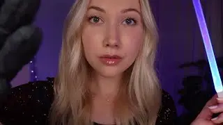 ASMR Cleansing Your Aura | Minimal Talking, Inspecting, Glove Hand Movements 💤