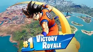 *NEW* Dragon Ball Goku Skin Fortnite [VICTORY ROYALE]