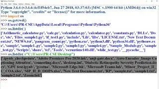 Operations on Files and Folders using Python ( rename, remove, create etc;)