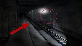 СТРАХ!!! ПОЕЗД ПРИЗРАК!!!