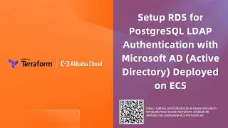 Setup RDS for PostgreSQL LDAP Authentication with Microsoft AD (Active Directory) Deployed on ECS