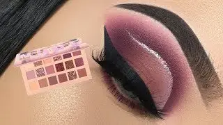 FLIRTY EYE MAKEUP Feat. HUDA BEAUTY NEW NUDE PALETTE