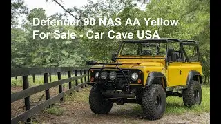 1995 Land Rover Defender 90 NAS 3.9L V8 AA Yellow Excellent Condition Huge Mods List For Sale