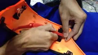 leo 717 flipfront button