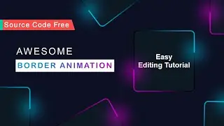 Awesome Border Animation Using HTML CSS | Quick CSS Animation Effects