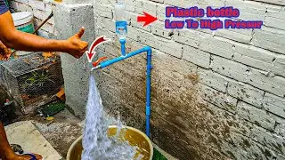 Amazing Idea to fix PVC pipe low pressure most people don't know 