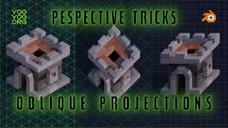 Oblique Projections in Blender : Perspective Tricks 6