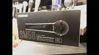 限定！SHURE SM58 SPECIAL BLACK EDITION登場！！【MARKS】
