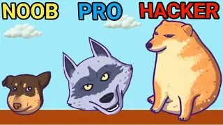 NOOB vs PRO vs HACKER - Merge Fellas Dogs Mod