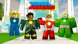 ROBLOX SUPERHEROES! (Heroes of Robloxia EPISODE 1)