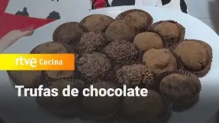 Receta de trufas de chocolate caseras - La Cocina de Adora | RTVE Cocina