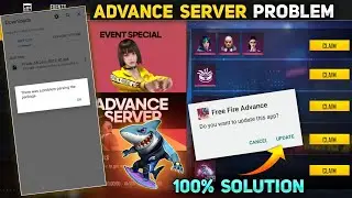 advance server there was a problem parsing the package | ff advance server open problem |