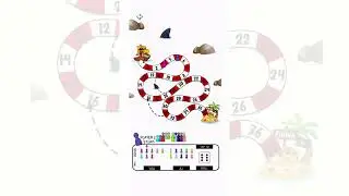 Climb And Fall Dice Adventure AI Multiplayer Turn Base Mobile Game Based On Snakes And Ladders