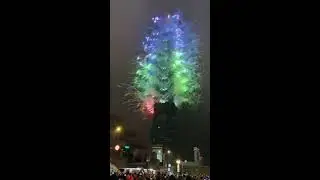 Taipei 101 New Year's Eve fireworks (2019-2020)