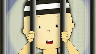 Caillou's Prison Break | Caillou Cartoon