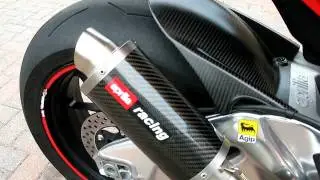 Aprilia RSV4 with Austin Racing Motogp style exhaust