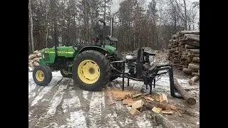 Halverson 100 Series Firewood Processor Review and Comp HWP100, HWP100TR-D, HWP100TR-H, HWP100-3P