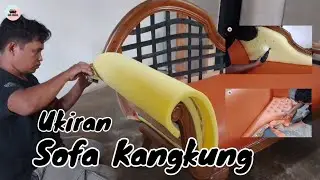 sofa kangkung _ ukiran Jepara _ berikut proses pembuatan dari awal hingga selesai