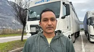 Sharing an Experience how Nepali truck driver Came From Qatar 🇶🇦 To Poland 🇵🇱