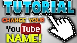 change youtube channel name