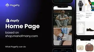 Shopify Home Page example built by PageFly #1 Shopify Page Builder (P2)