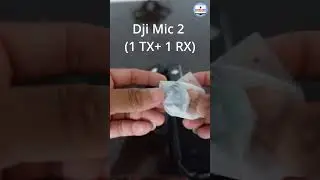 Dji mic 2 Box (1TX + 1RX ) Unboxing #Dji #1TX1RX #Mic