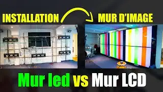 Écran mur d’image - Mur LCD vs Mur LED : Installation, Comparaison & Guide Complet !