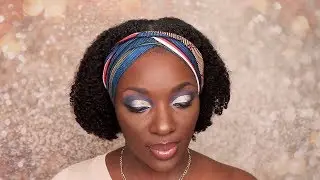 Easy Shimmer Eyeshadow with Stila Shimmer and Glow      #STILA #LOREAL #BlackRadianceTrueComplexion