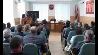 О работе в ЖКХ, ГО и ЧС доложил Василий Клюев.