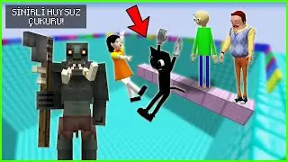 TEHLİKELİ HUYSUZ ÇUKURUNA DÜŞERSEN ÖLÜRSÜN! 😱- Minecraft ZENGİN FAKİR HAYATI