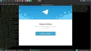 How install telegram in parrotOS