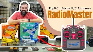 Unlocking the Radiomaster T16: TopRC 450mm Ready-to-Fly R/C Plane Tutorial
