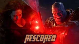 Scarlet Witch vs Thanos - Rescored with Brian Tyler 'Wanda Theme'