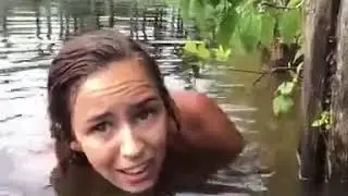 Как американские селянки ловят рыбу