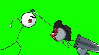 Henry vs Right Hand Man Green screen