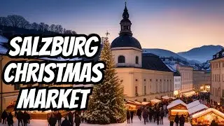 Salzburg's UNESCO World Heritage Christmas market #christmas2023 #christmas