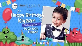 KIYAAN FIRST BIRTHDAY SHOOT | Cinematic | Baby shoot